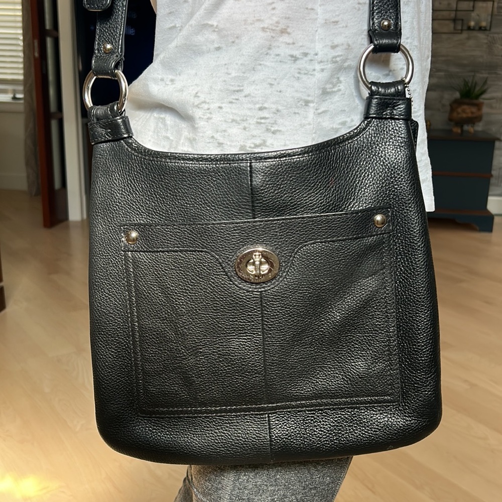 Black Coach Crossbody